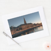 コペンハーゲン・デンマーク 長方形シール (封筒)