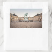 コペンハーゲン・デンマーク 長方形シール (バッグ)