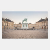 コペンハーゲン・デンマーク 長方形シール (正面)