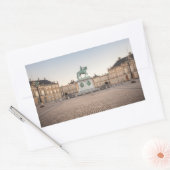 コペンハーゲン・デンマーク 長方形シール (封筒)