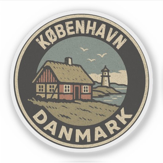 コペンハーゲン デンマーク Danmark  シール (正面)