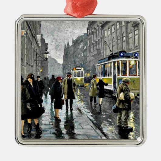 コペンハーゲン,ブレダード メタルオーナメント (正面)