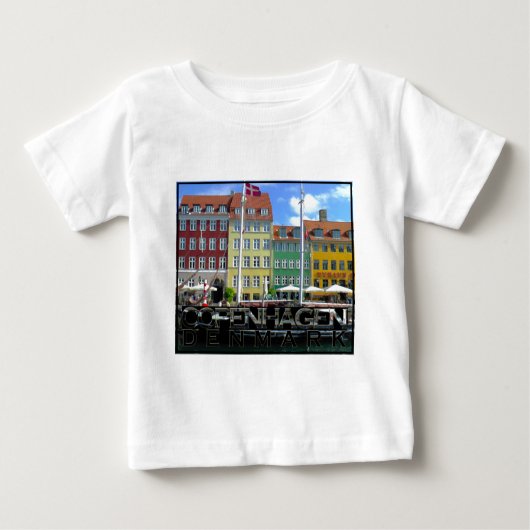 コペンハーゲン ベビーTシャツ (正面)