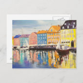 コペンハーゲン ポストカード (正面/裏面)