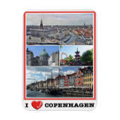 コペンハーゲン –  マグネット (縦)