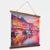 コペンハーゲン 吊り下げ型タペストリー (傾斜あり)