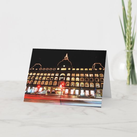 コペンハーゲン、夜のデンマーク シーズンカード (正面)