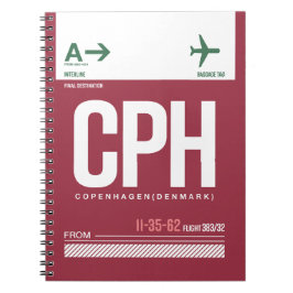 コペンハーゲン – 旅行ジャーナル ノートブック
