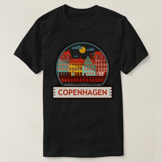 コペンハーゲン Tシャツ (デザイン正面)