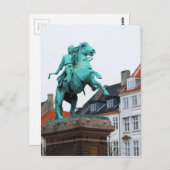 コペンハーゲンAbsalon - Højbro Pladsの創設者 ポストカード (正面/裏面)