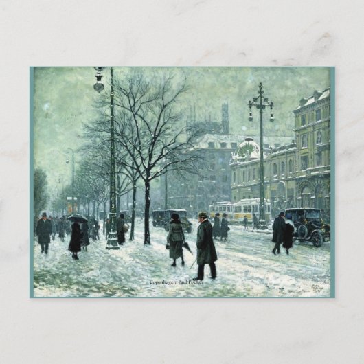 コペンハーゲンbyポール・フィッシャー ポストカード (正面)