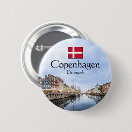 コペンハーゲンNyhavn 缶バッジ