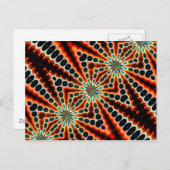 コホテック4-55万華鏡のように千変万化するパターン ポストカード (正面/裏面)