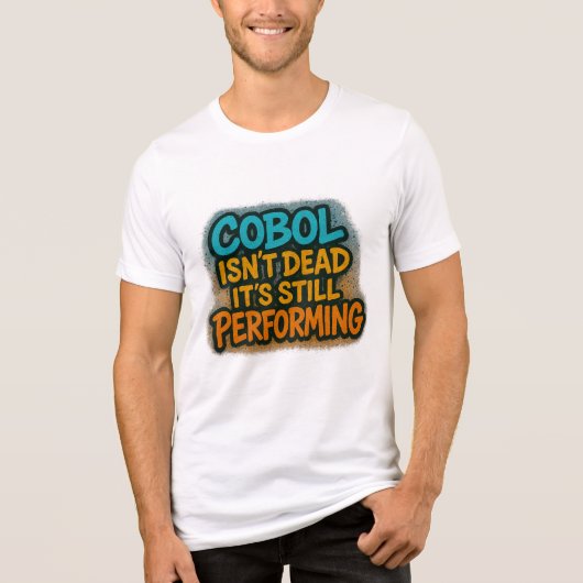 コボルはまだ実行している トライブレンドＴシャツ (正面)