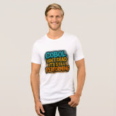 コボルはまだ実行している トライブレンドＴシャツ (正面全面)