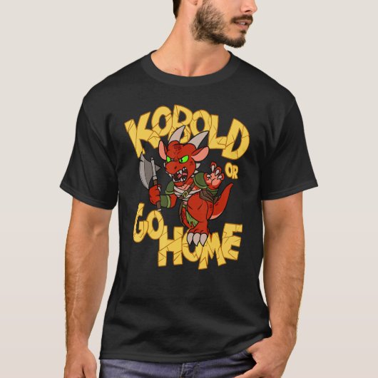 コボルドまたは家に帰る Tシャツ (正面)
