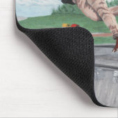 コボールドキックスクーターのトリックファンタジーアートマウスパッド マウスパッド (コーナー)