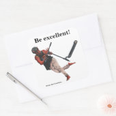 コボールドキックスクーターファンタジーアートスクエアステッカー スクエアシール (封筒)