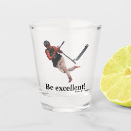 コボールドスクーターのトリックファンタジーアートショットグラス ショットグラス