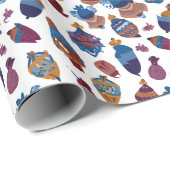 コマのオモチャ ラッピングペーパー (ロールコーナー)