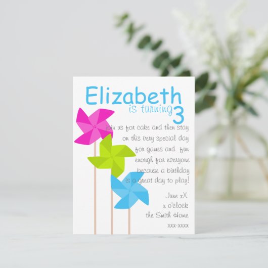 コマの三重奏 招待状 (スタンド正面)