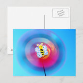 コマの玩具のポストカード ポストカード (正面/裏面)