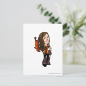 コマスター幽霊のよく出るウッズ選手 ポストカード (スタンド正面)