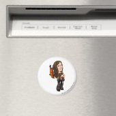 コマスター幽霊のよく出るウッズ選手 マグネット (インサイチュ (食洗機))