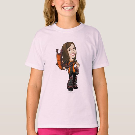 コマスター幽霊のよく出るウッズ選手 Tシャツ (正面)