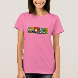 コマポップ・アートのンド Tシャツ