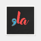 コマラ2024キャットレディ スタンダードカクテルナプキン (正面)