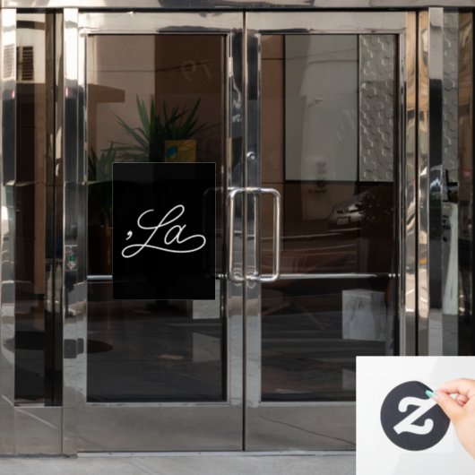 コマラ2024 ウィンドウサイン (オフィスドア)