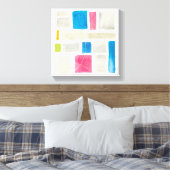 コマレスIII抽象芸術プリント | Sue Schlabach キャンバスプリント (インサイチュ (寝室))