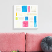 コマレスIII抽象芸術プリント | Sue Schlabach キャンバスプリント (インサイチュ (リビング))