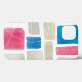 コマレスIII抽象芸術プリント | Sue Schlabach Case-Mate iPhoneケース (裏面 (横))