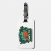 コマンシュピークウィルダネスコロラドキャンピング ラゲッジタグ (裏面縦)