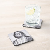 コマンチェの部族民1872年(b/wの写真) コースター (右側)