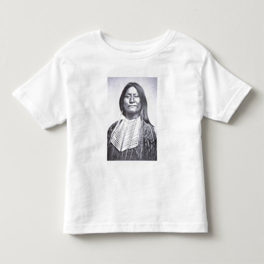 コマンチェの部族民1872年(b/wの写真) トドラーTシャツ (正面)
