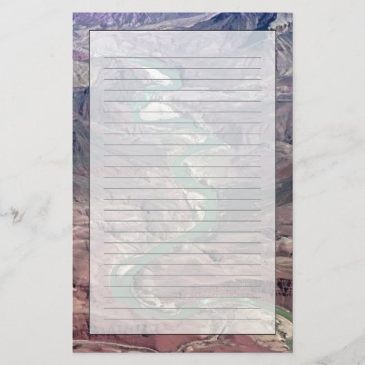 コマンチェポイント、グランドキャニオン 便箋 (正面)