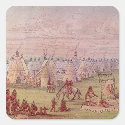 コマンチーヴィレッジ スクエアシール (正面)