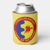 コマンチ国旗 缶クーラー (缶裏面)