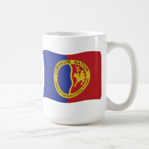 コマンチ族国家旗マグカップ コーヒーマグカップ