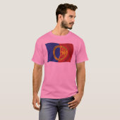 コマンチ族旗シャツ Tシャツ (正面フル)