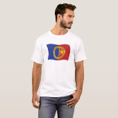 コマンチ族旗シャツ Tシャツ (正面フル)