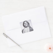 コマンチ・トライベスマン， 1872 （写真はB/W） スクエアシール (封筒)