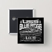 コマンドシップBlue Ridge 缶バッジ (正面&裏面)