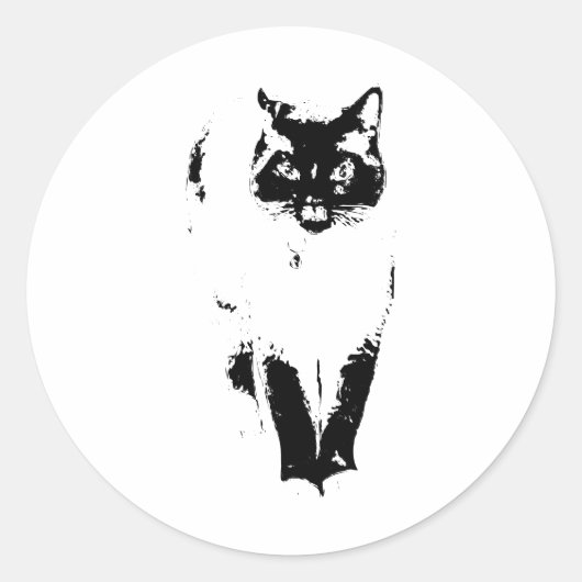 コマンドプレゼンス ラウンドシール (正面)