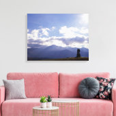 コマンドー記念碑スコットランド キャンバスプリント (インサイチュ (リビング))