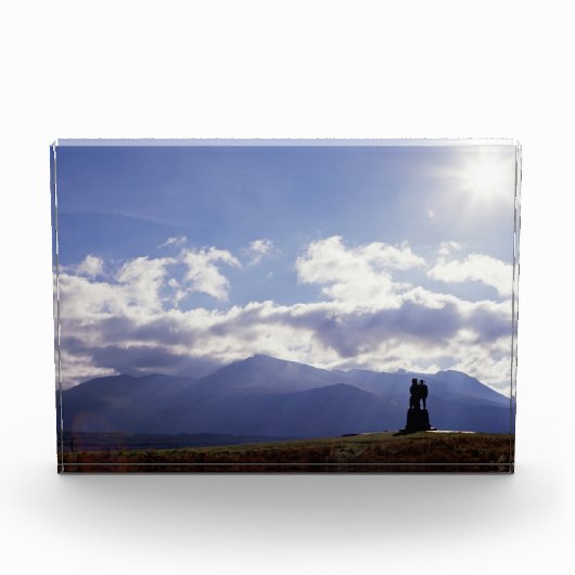 コマンドー記念碑スコットランド フォトブロック (正面)