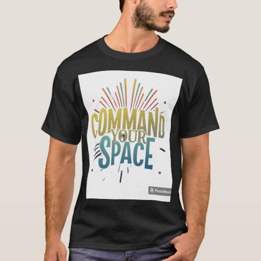 コマンド宇宙 Tシャツ (正面)